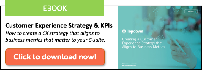 Download the CX strategy and KPIs ebook
