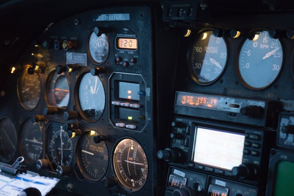 A metrics dashboard is like a plane's instruments