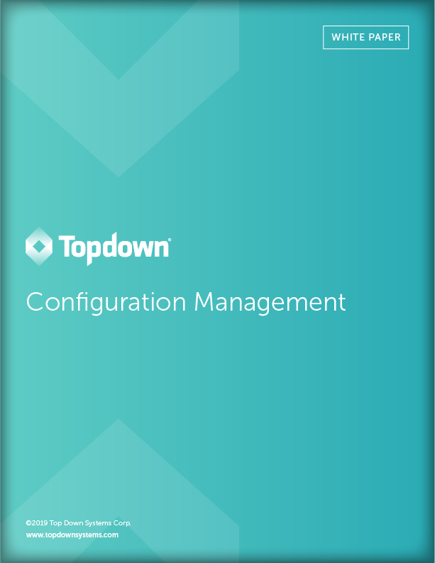 Topdown White Paper: Configuration Management